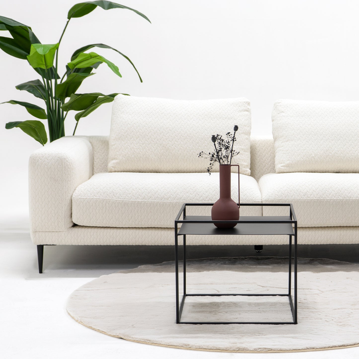 THIN STEEL Coffee table - Black