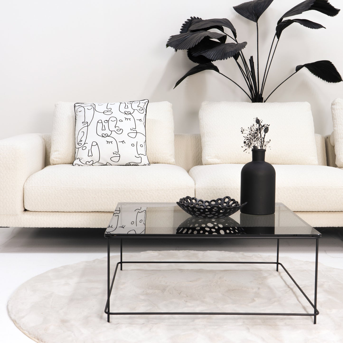 ATOS 80 Coffee Table - Black