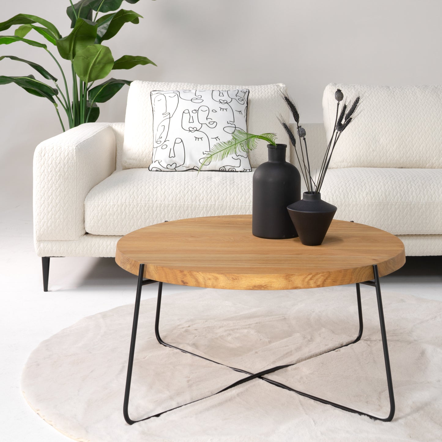 FOLD 80 Coffee table - Black