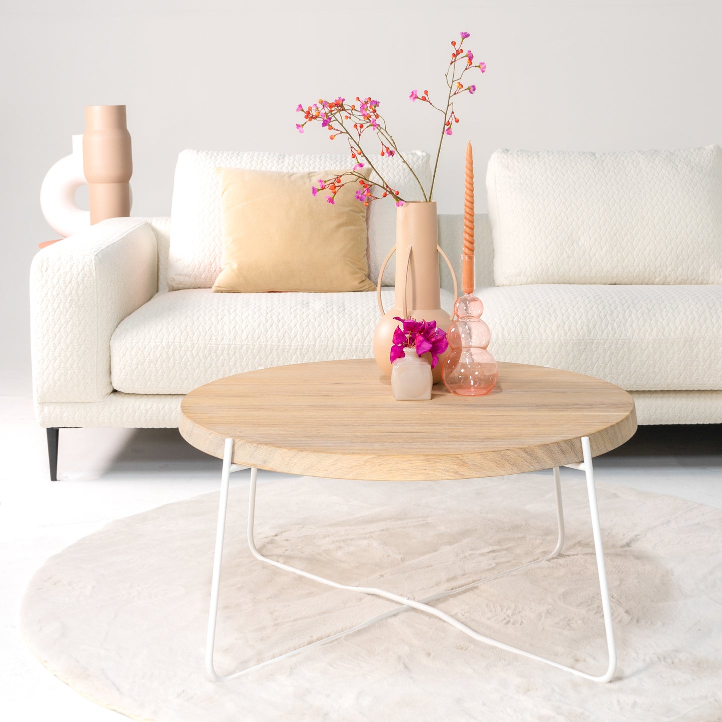 FOLD 80 Coffee table - White