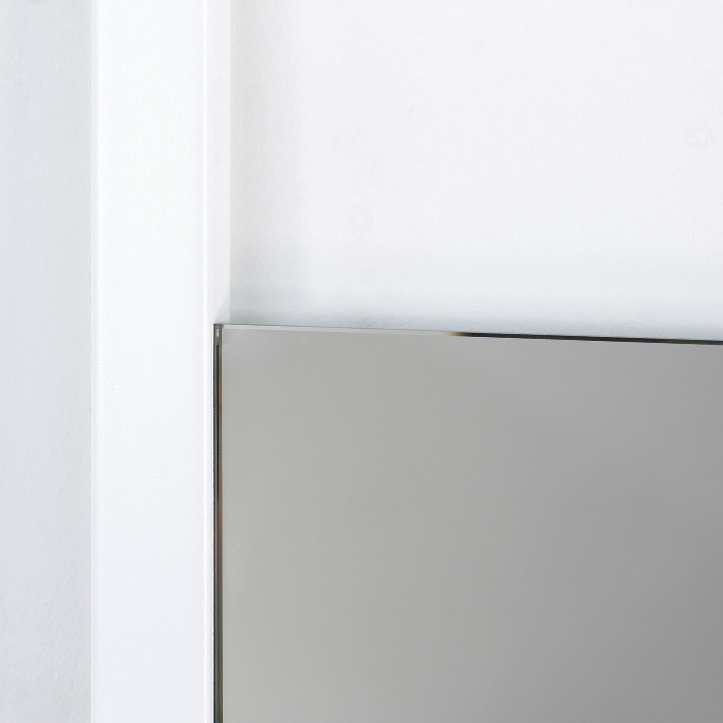 SASHA L Mirror - White