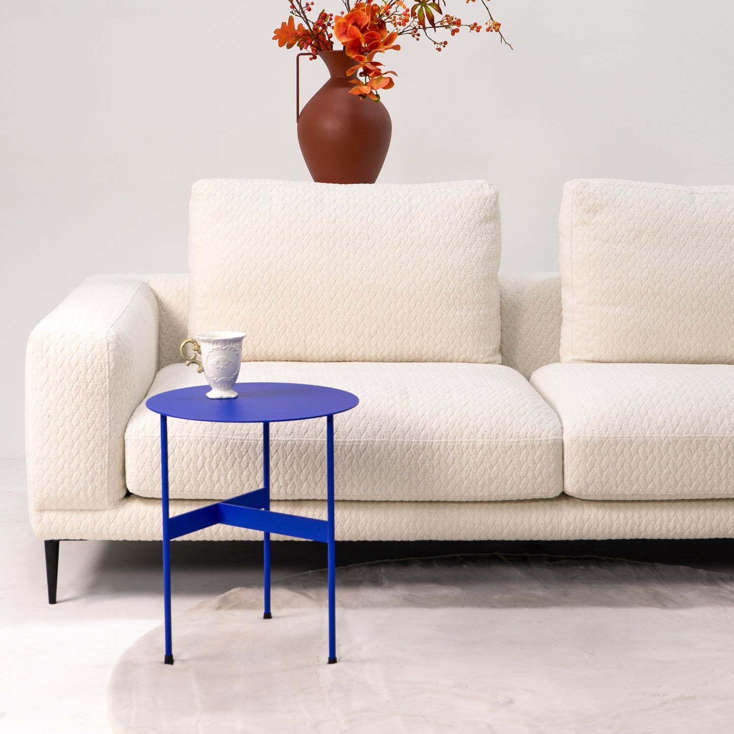 MARA HIGH Side table - Ultramarine