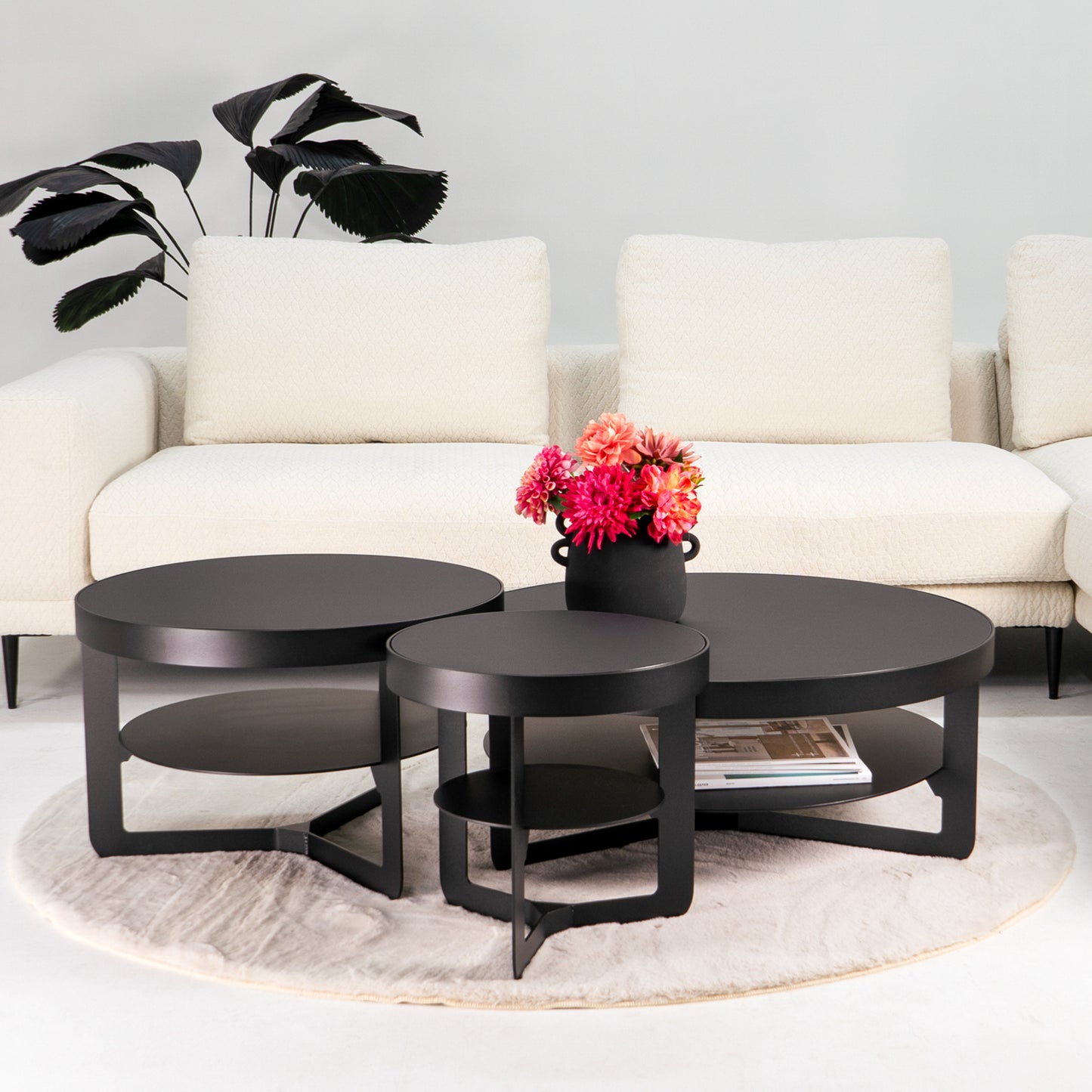 DOUGLAS 80 Coffee table - Black